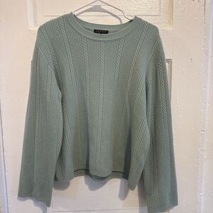 Rag & Bone Cashmere Seafoam Sweater - Small